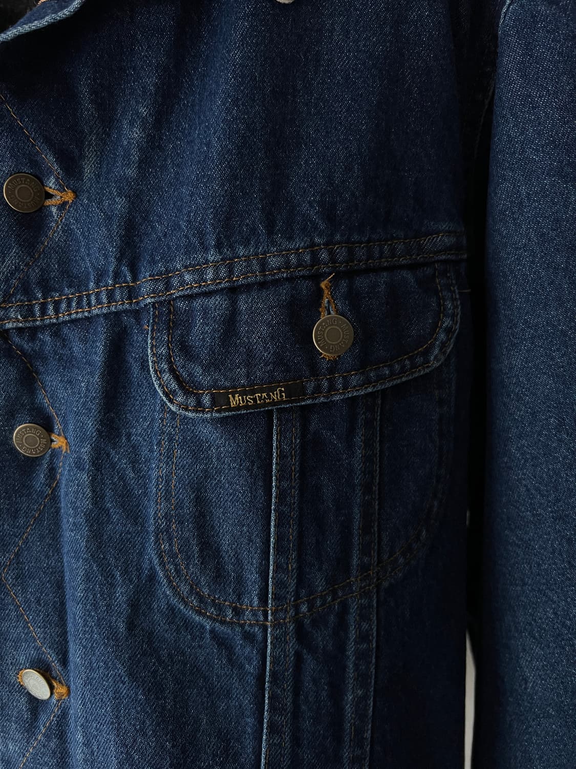 [XL]90's USA 빈티지 스톰라이더 타입 데님 트러커 자켓 상품이미지3