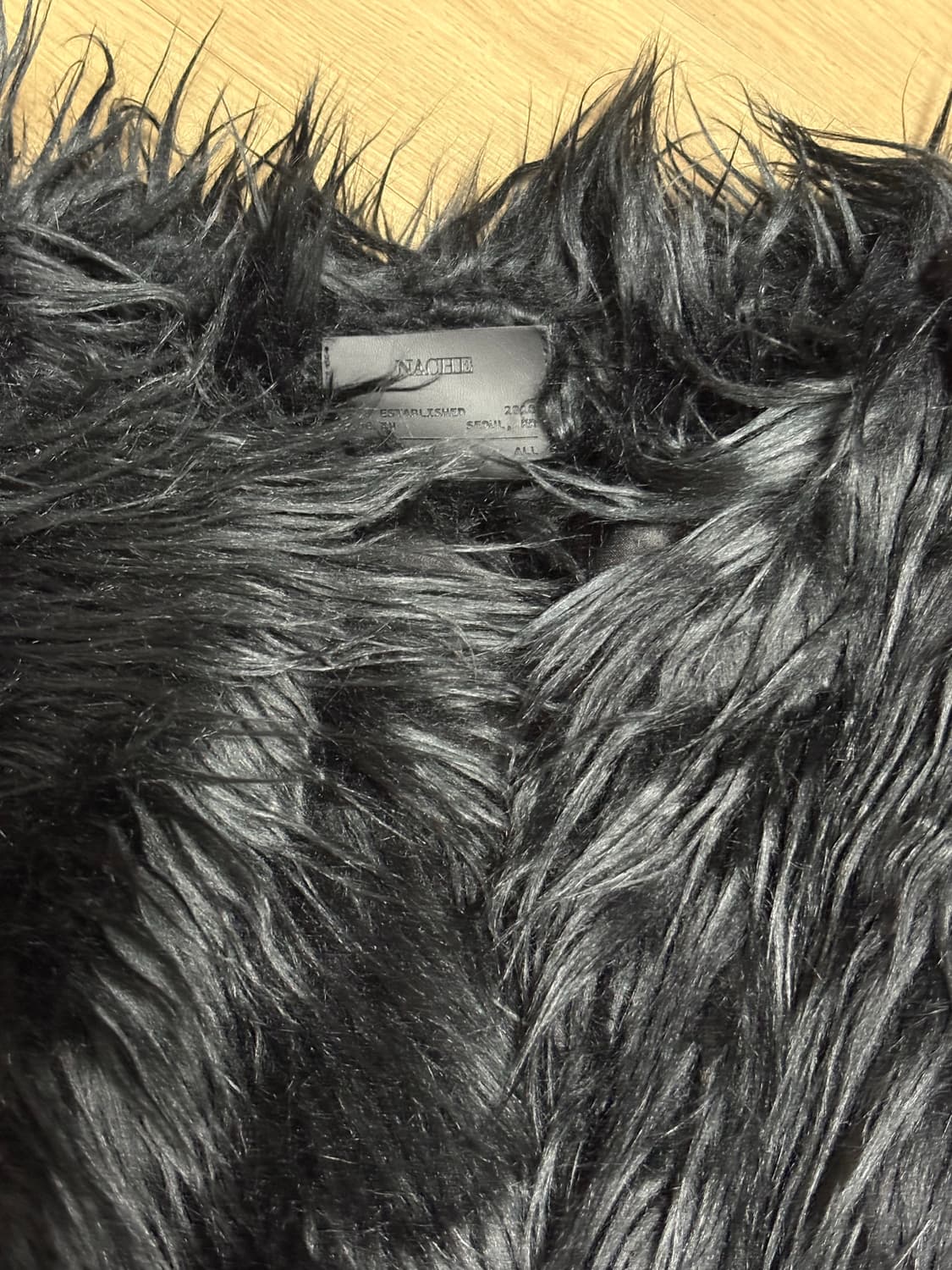 나체 퍼자켓 nache fur jacket 상품이미지3