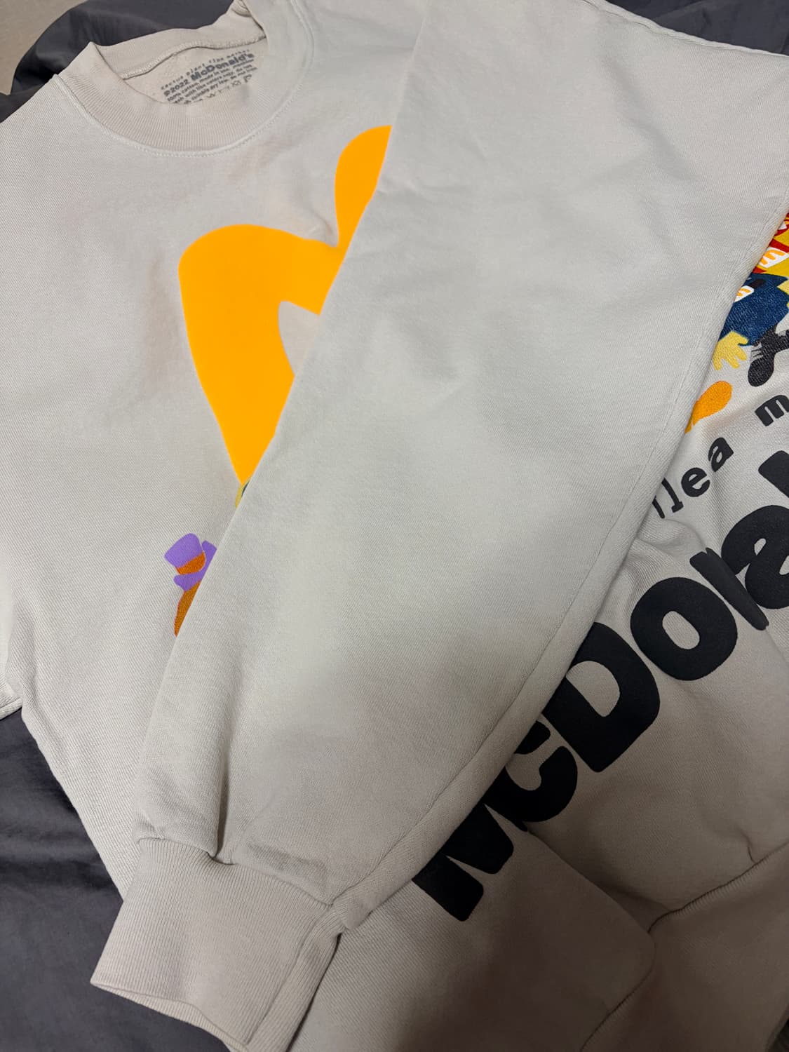 CPFM x 맥도날드 크루넥 그레이 (L size) 상품이미지6