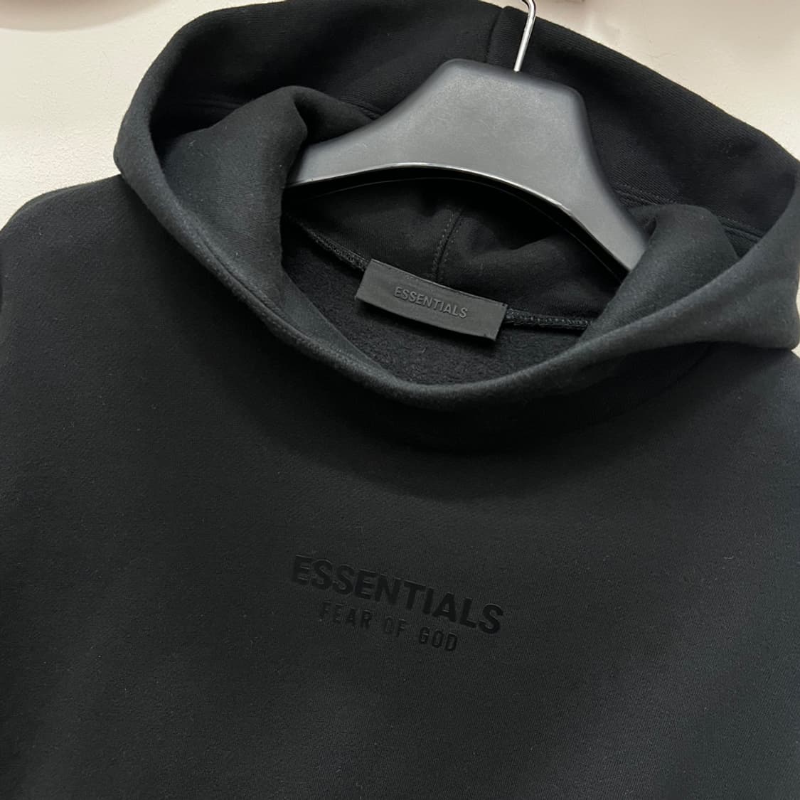 23FW 피어오브갓 에센셜 제트 블랙 후드티 L 상품이미지3