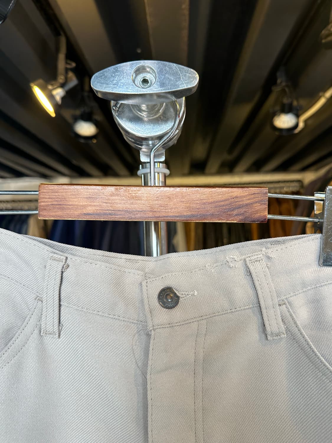 80s 리바이스 블랙탭 폴리코튼 트윌 슬랙스 34x30 상품이미지3