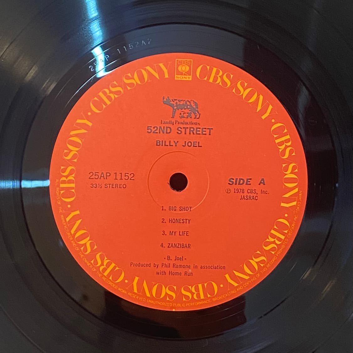 (LP-팝) Billy Joel - 52nd Street 상품이미지4