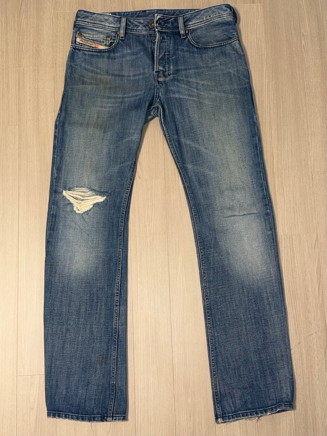 Diesel distressed blue jean 상품이미지2