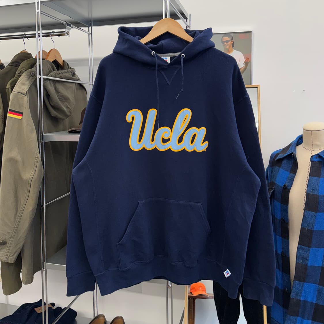 러셀 빈티지 UCLA 스웻 후드티 (2XL)   상품이미지3