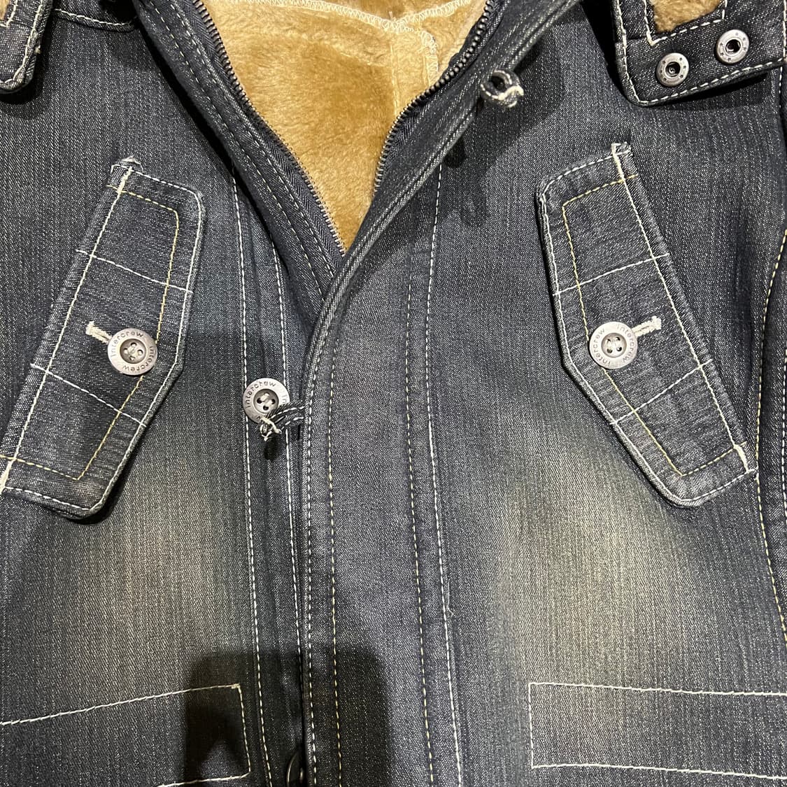 인터크루 데님 코트 상품이미지3