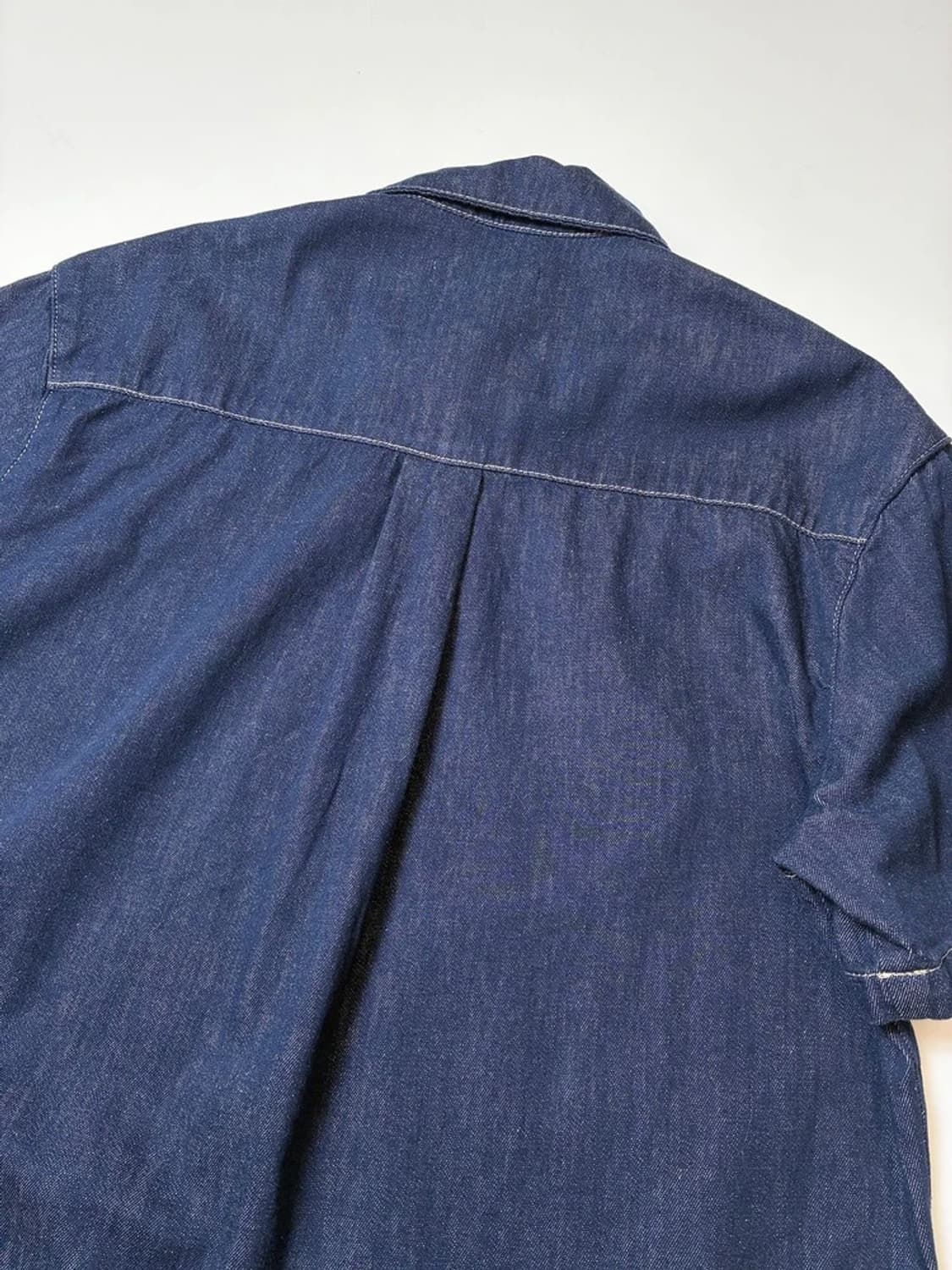 플랙 25SS 숏슬리브 데님 반팔 셔츠 PN9674 상품이미지4