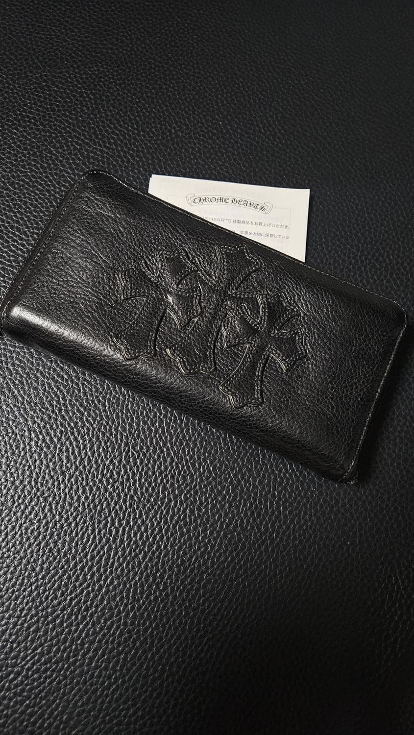 크롬하츠 트리플크로스 장지갑 상품이미지4