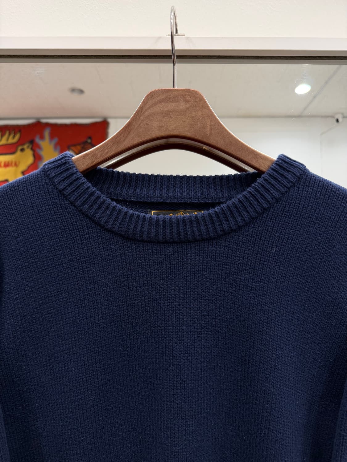 90s Eddie Bauer 에디바우어 코튼 크루넥 니트 상품이미지3