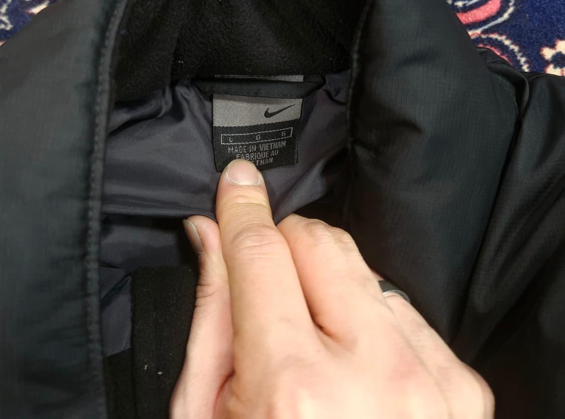 나이키(Nike) X 유벤투스 00's  덕다운 패딩 점퍼 L size 상품이미지5