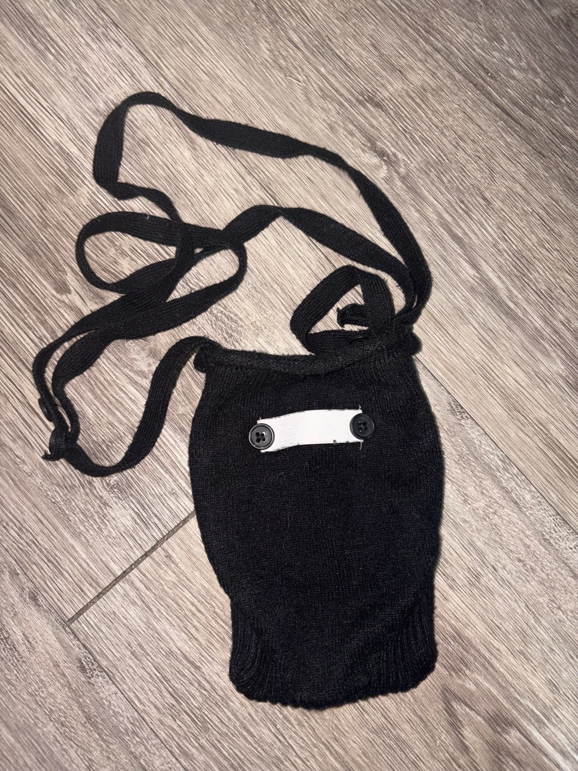 오호스 i:e Fluid Knit Bag 01 / Black 상품이미지2