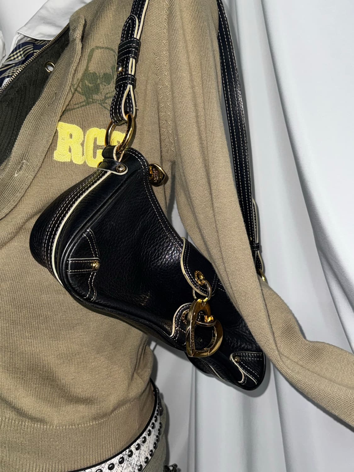 00‘sY2k 카키 카모포켓 RodeoCrowns 카키프레피 코디세트  상품이미지9