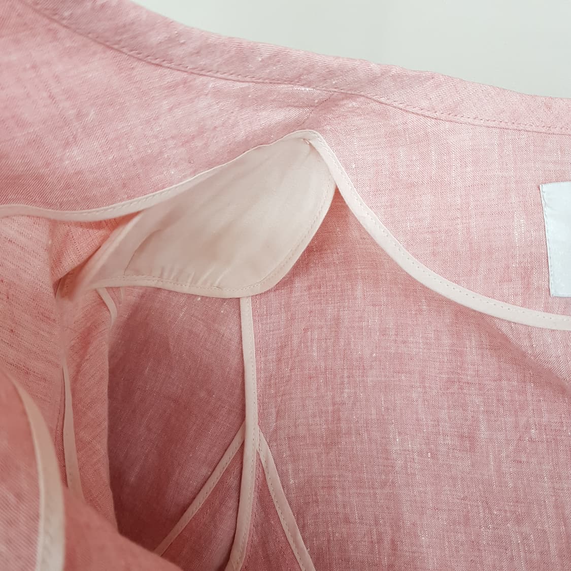 OBZEE 오브제 2023 린넨 숏 자켓 76-90-155사이즈 상품이미지6