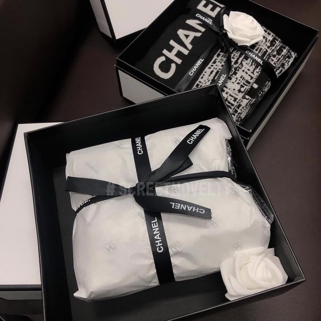  샤넬뷰티 기프트 스카프 숄 선물세트  상품이미지1