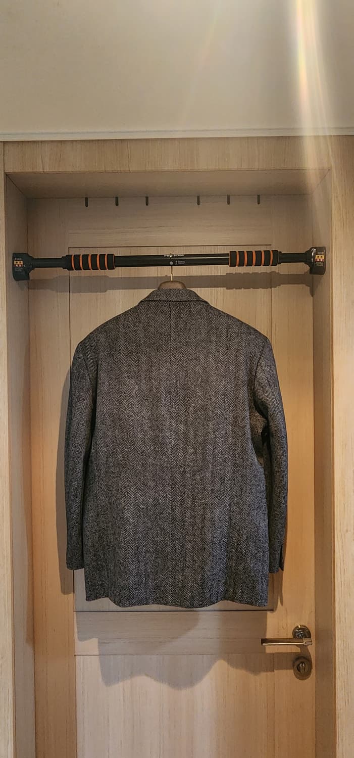 그레이 헤링본 트위드자켓 XL 상품이미지2