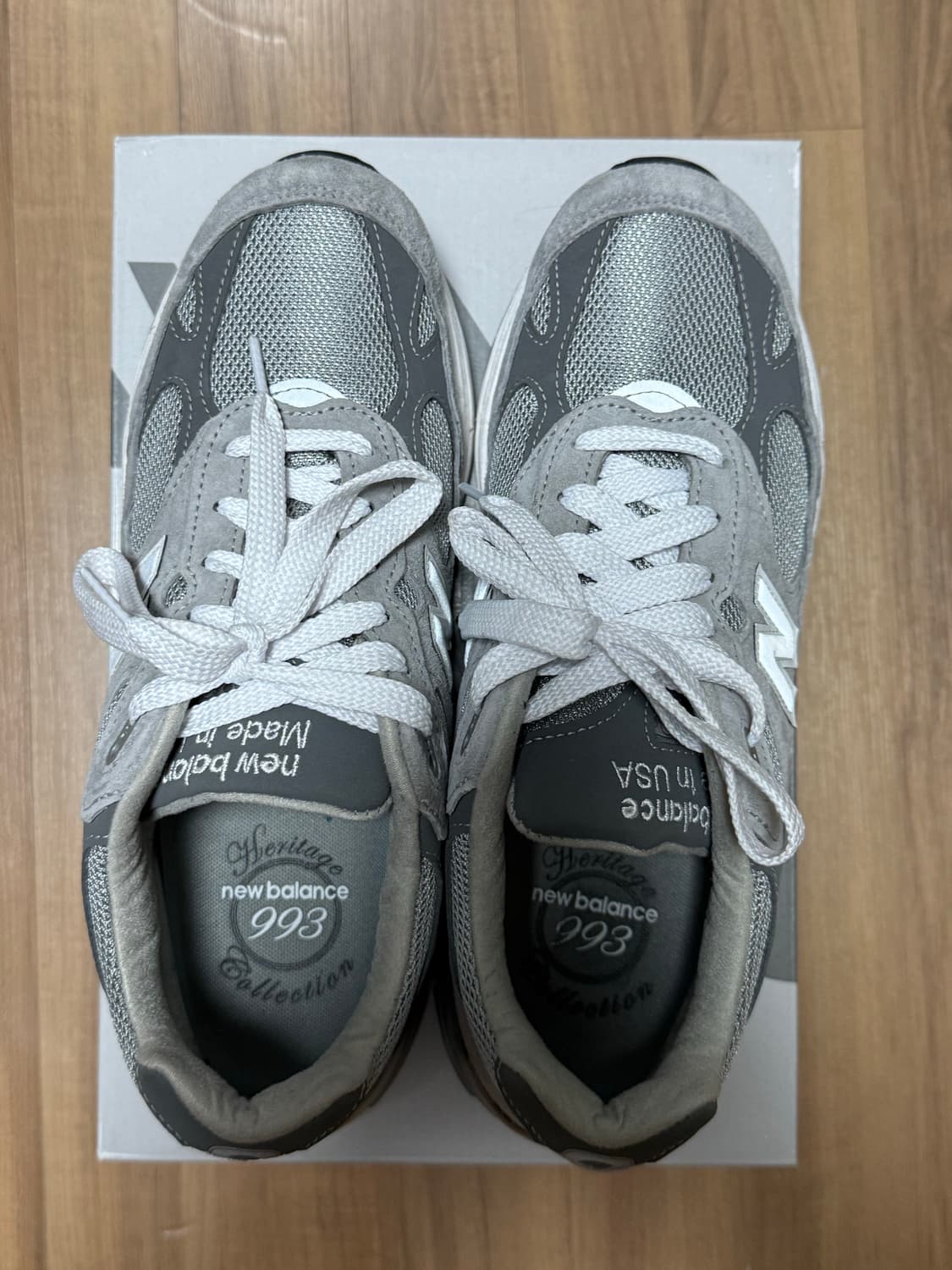 [280] 뉴발란스 993 made in USA 그레이 - D 스탠다드 상품이미지3