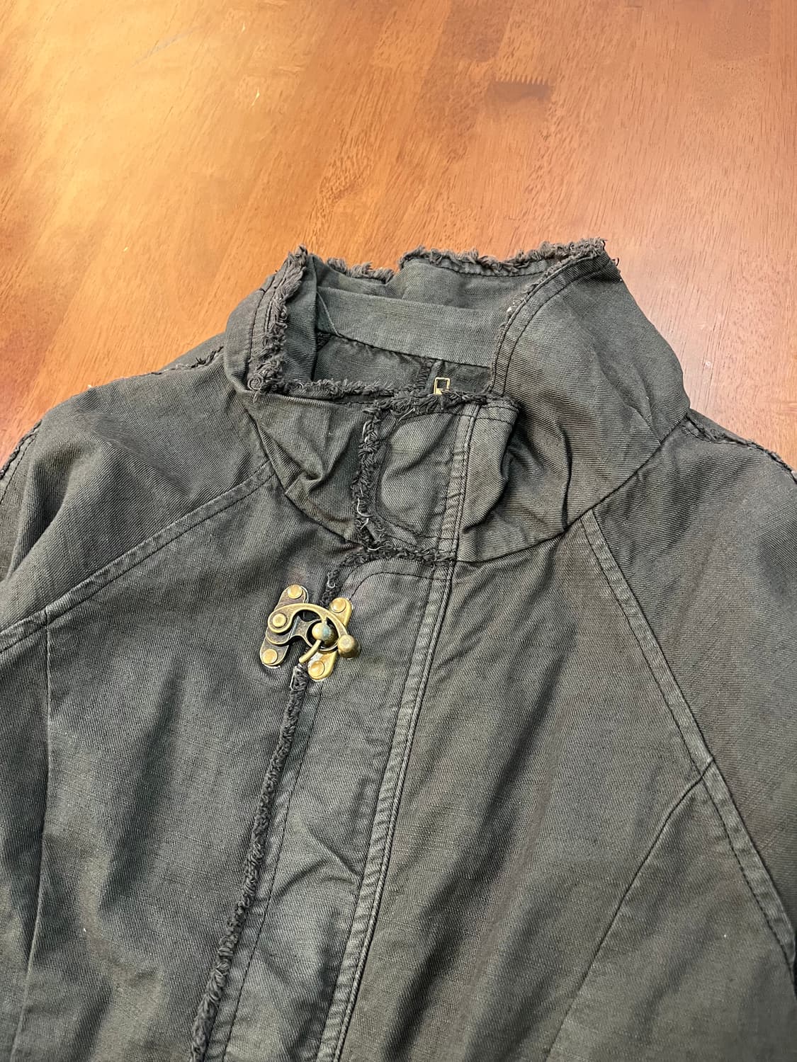 in the attic 가먼트 다잉 훅 재킷 상품이미지3