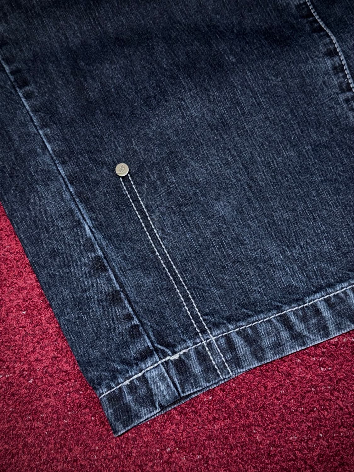 마자 플라바 와이드 생지 데님 팬츠 36 상품이미지7