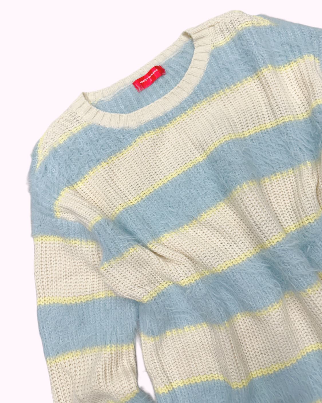 hairy blue stripe knit 상품이미지2