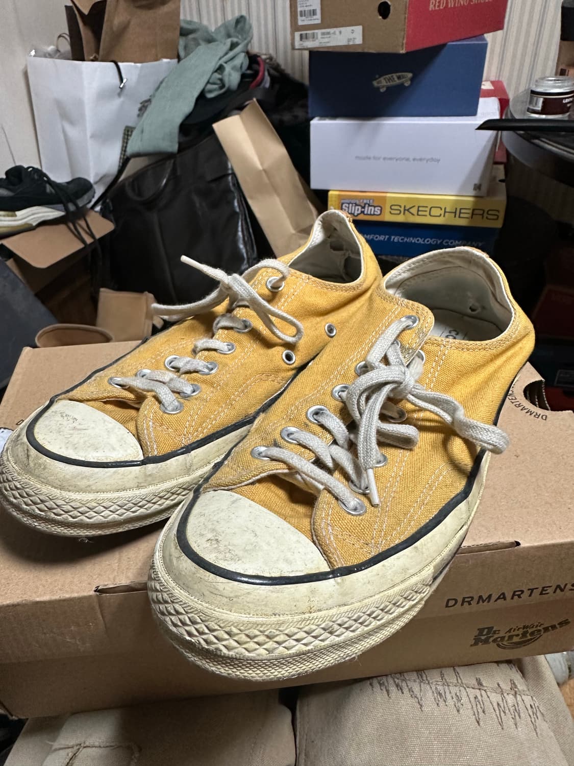 컨버스 척 70 로우 엘로우 상품이미지1