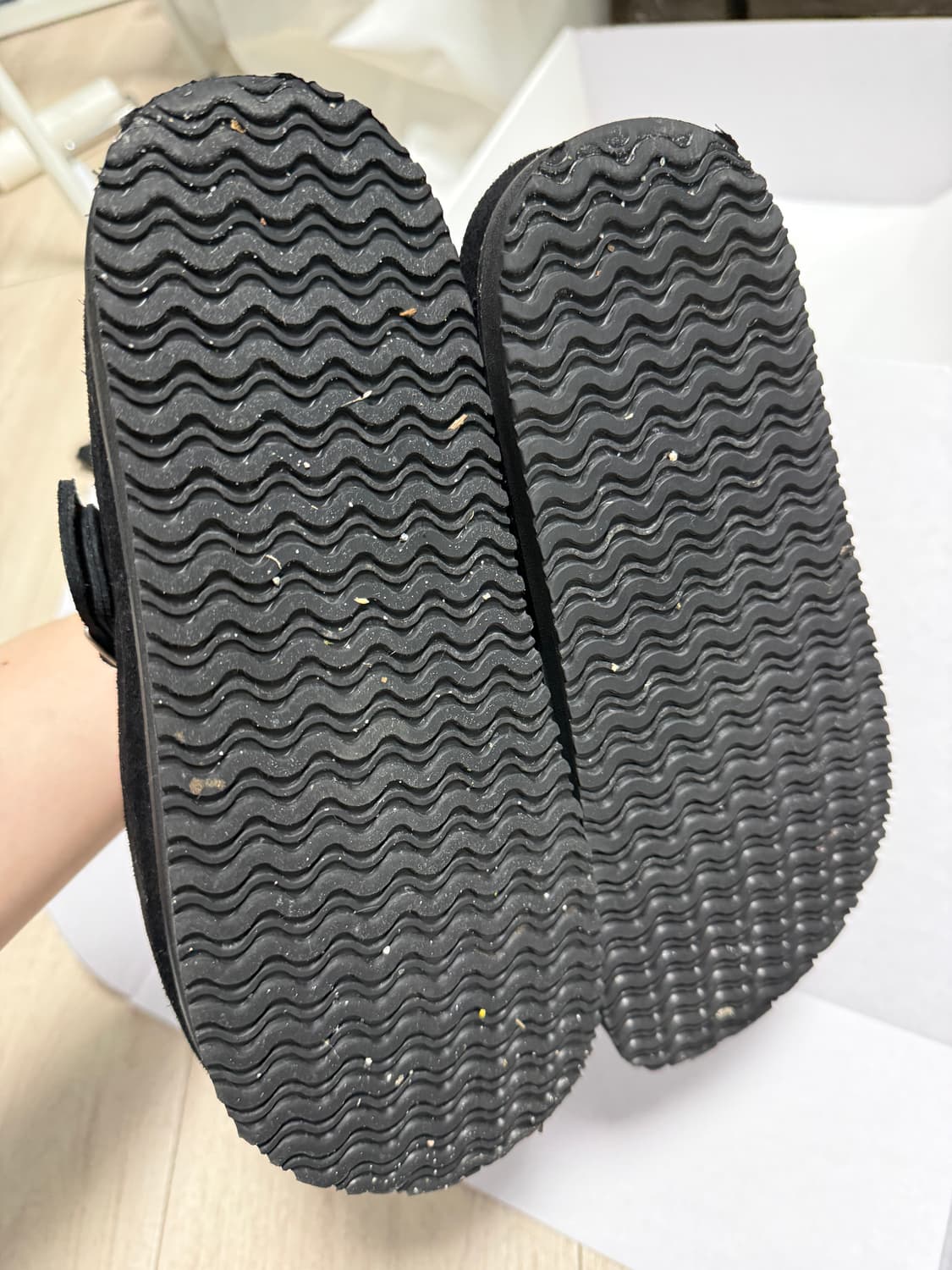 폴리테루 슬라이더 슈즈 블랙 2사이즈 상품이미지4