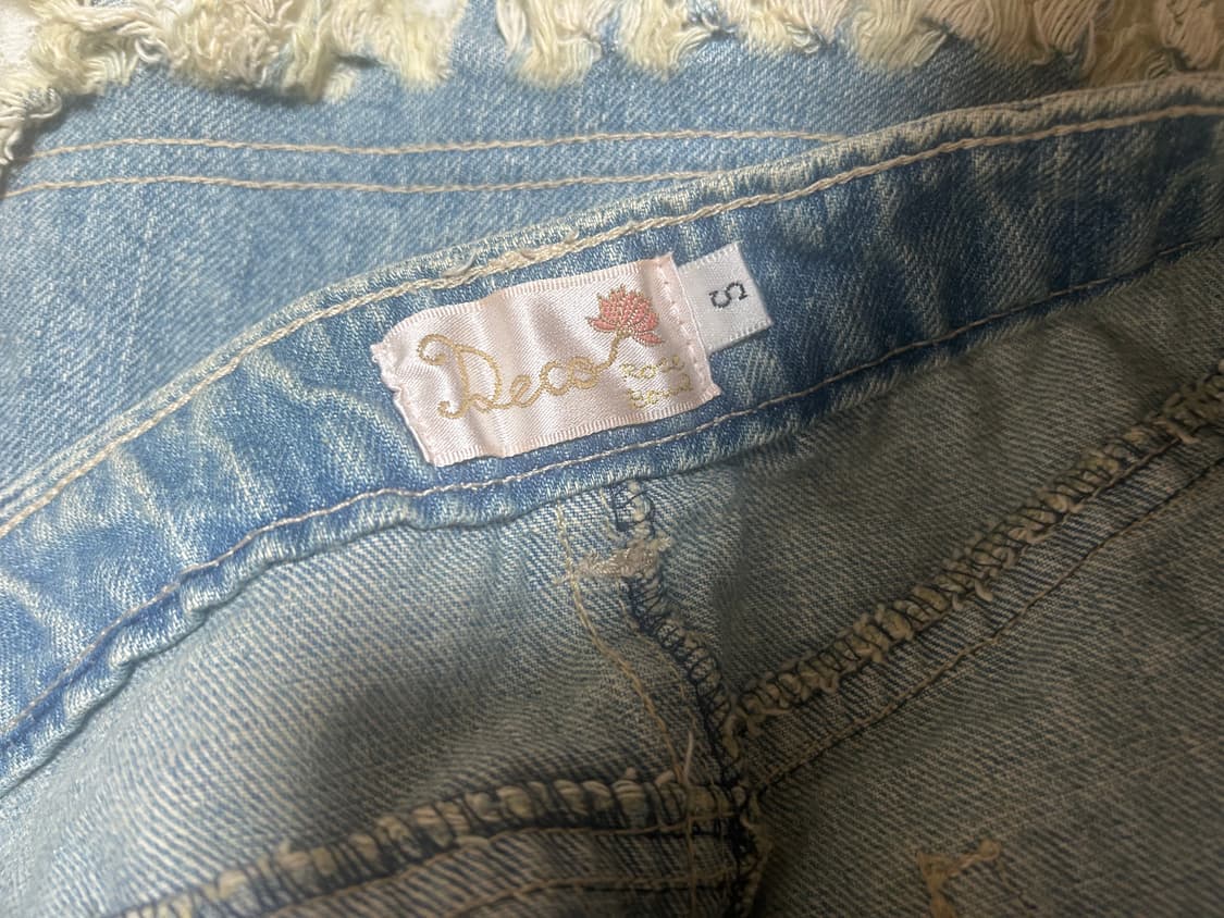 빈티지 데님스커트 상품이미지3