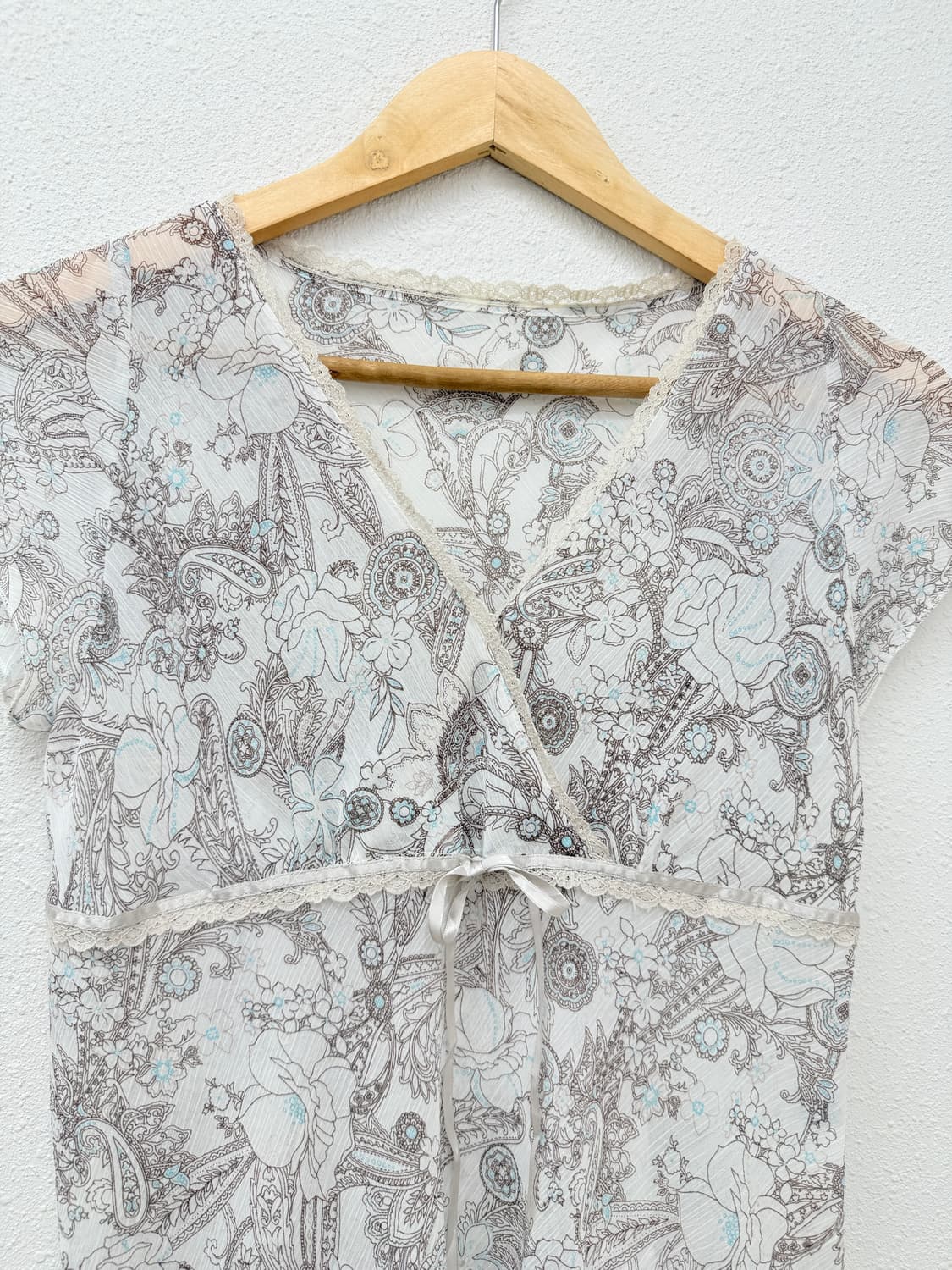 빈티지 레이스 시스루 레이어드 미니 원피스 상품이미지5