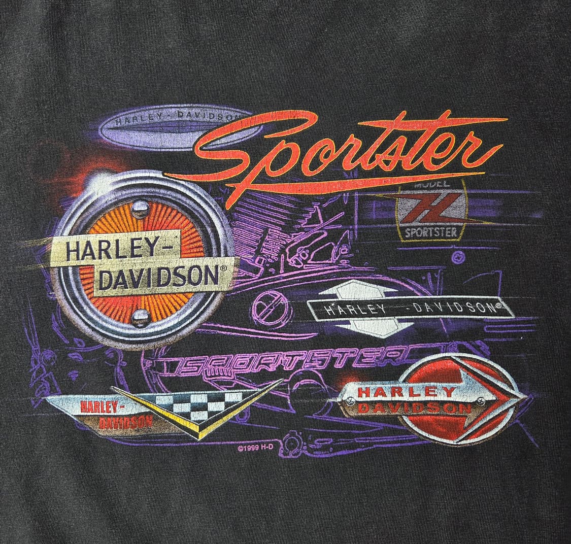할리데이비슨 반팔티 [1999] 상품이미지2