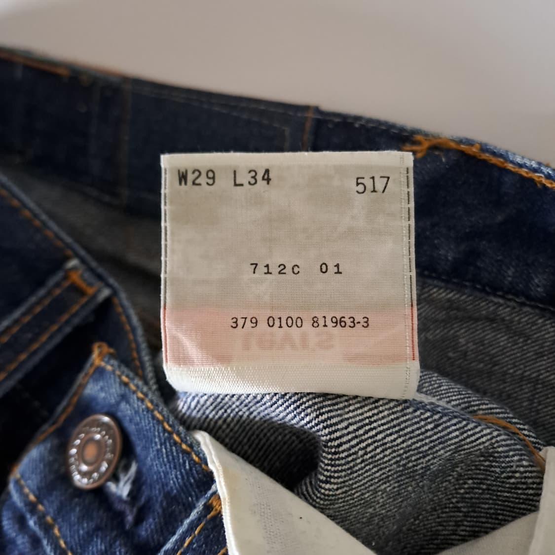 (택포) 90's 리바이스 517 U.S.A 제조 부츠컷 B473 상품이미지10