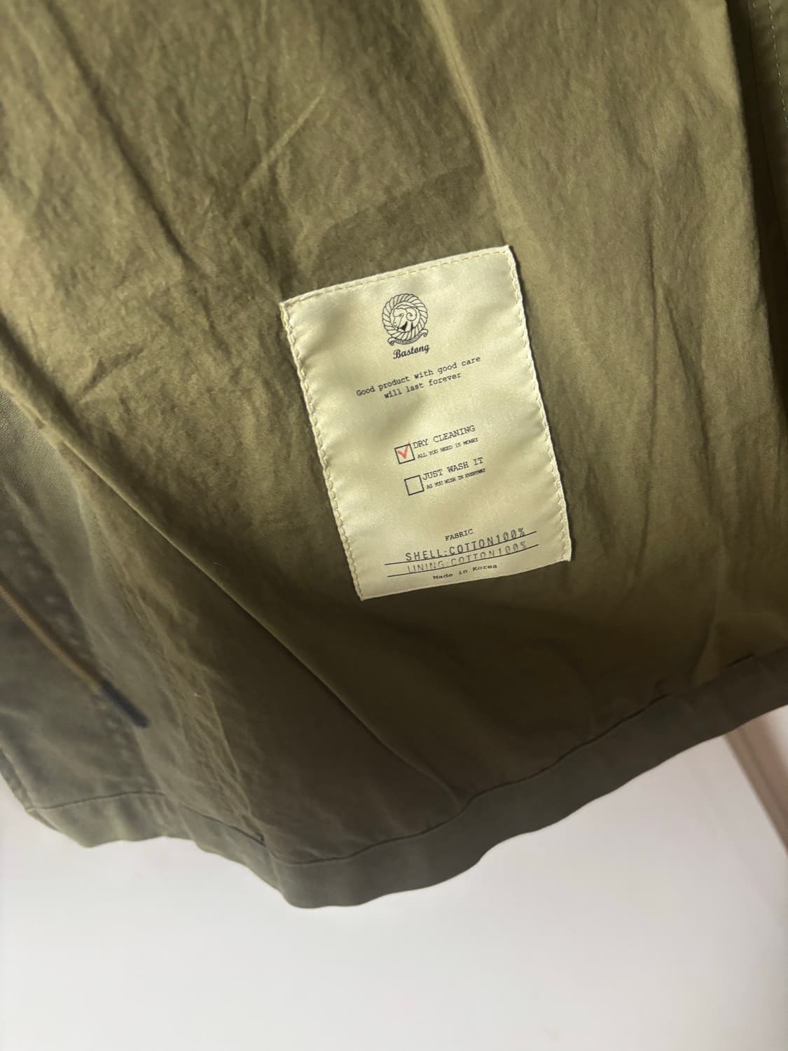 바스통 166 M65 피쉬테일 자켓(M) 상품이미지4