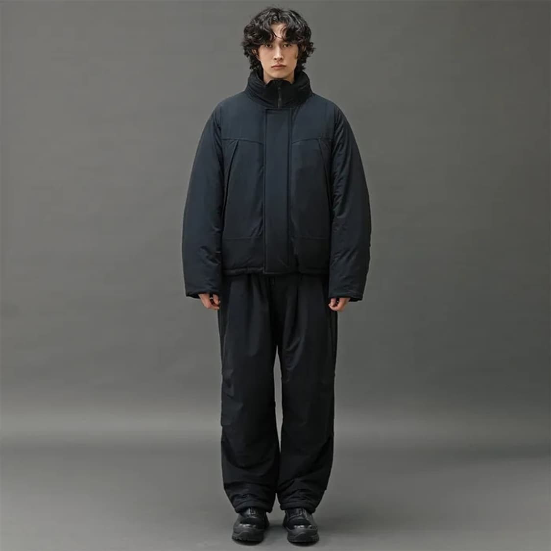 어나더오피스 인슐레이션 팬츠 블랙 0사이즈 상품이미지2