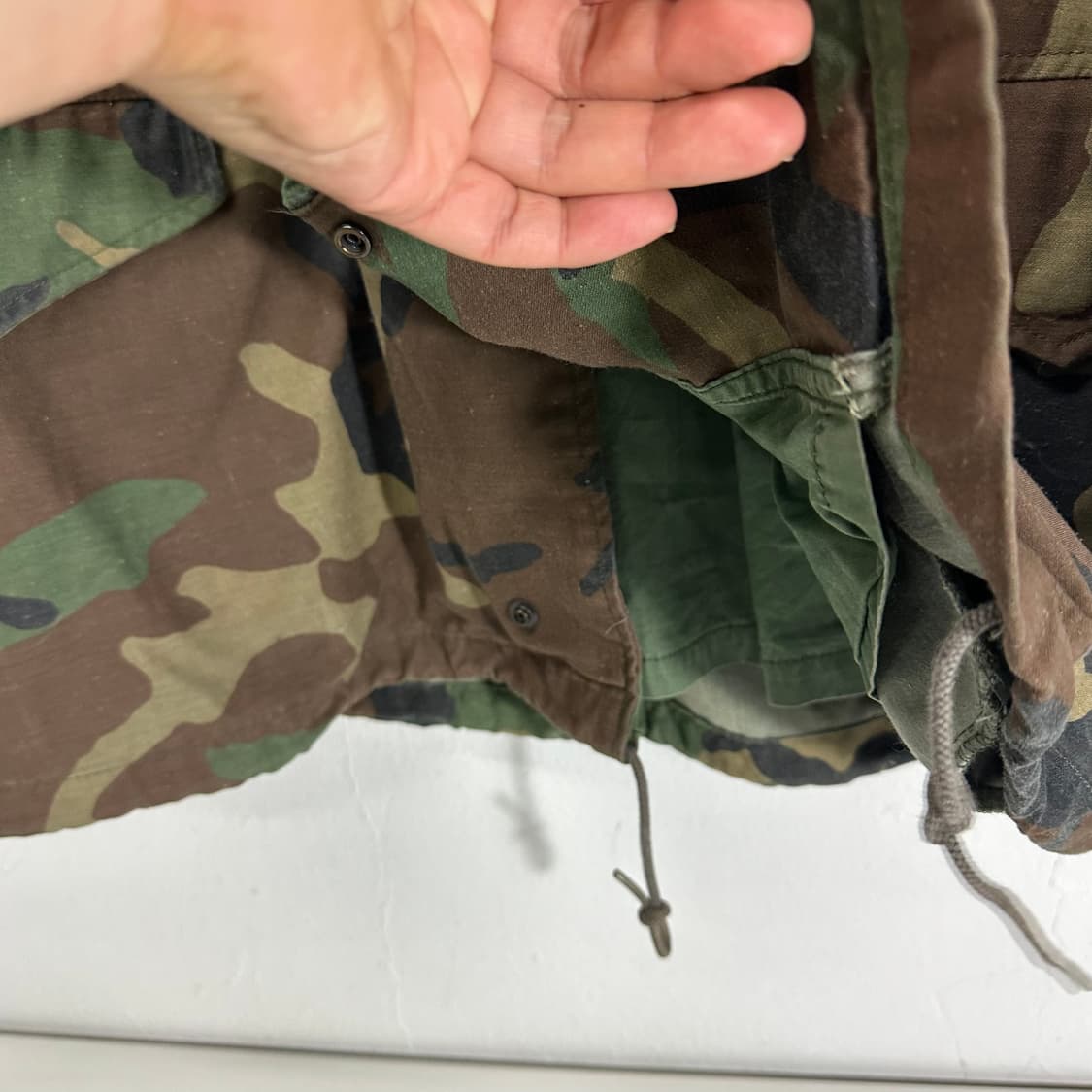 100 US ARMY 미군 우드랜드 밀리터리 야상자켓 상품이미지4