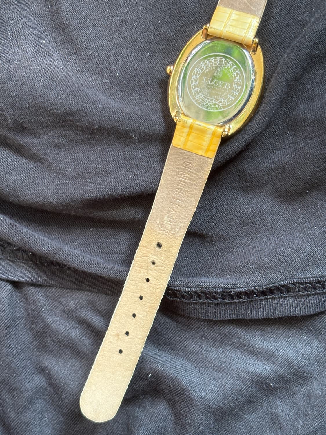 vintage jewelry leather watch 레자 시계 상품이미지4