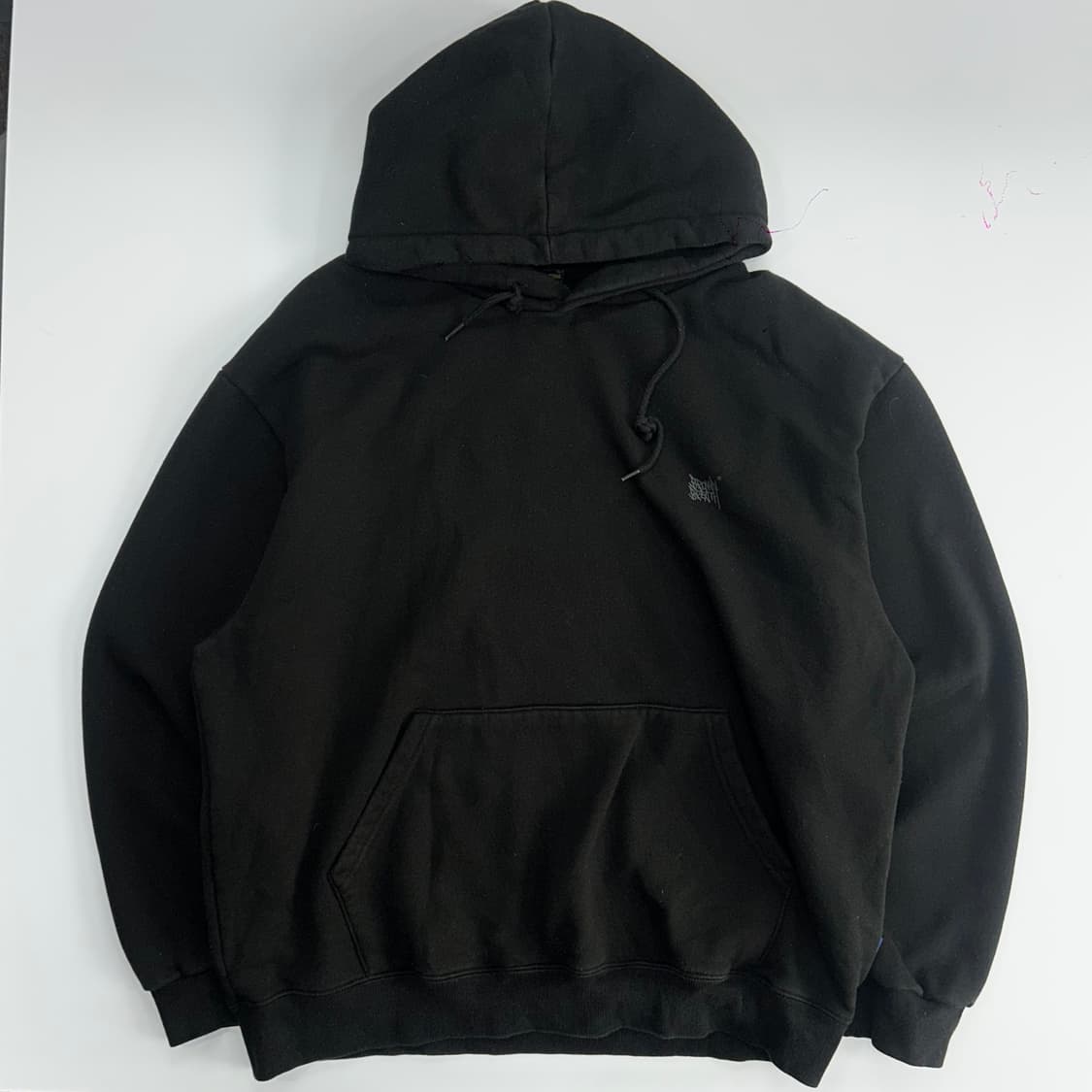 Brown Breath 브라운 브레스 그레이 로고 후드티 상품이미지3