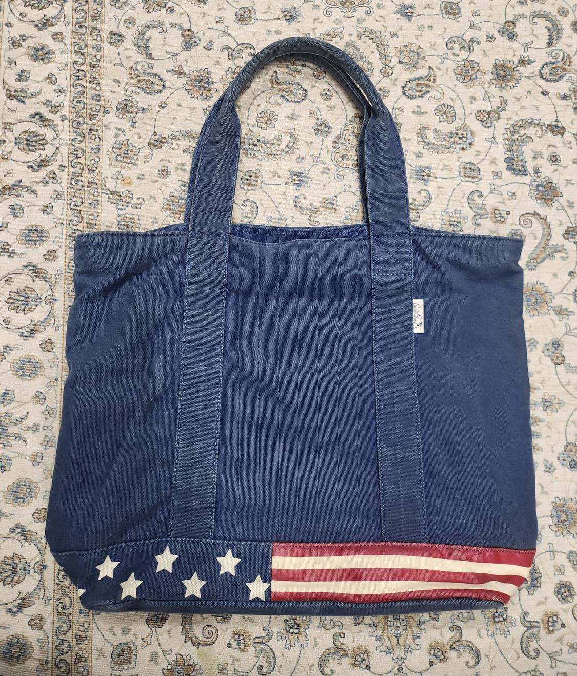 아놀드파머 데님 토트백 성조기 상품이미지3