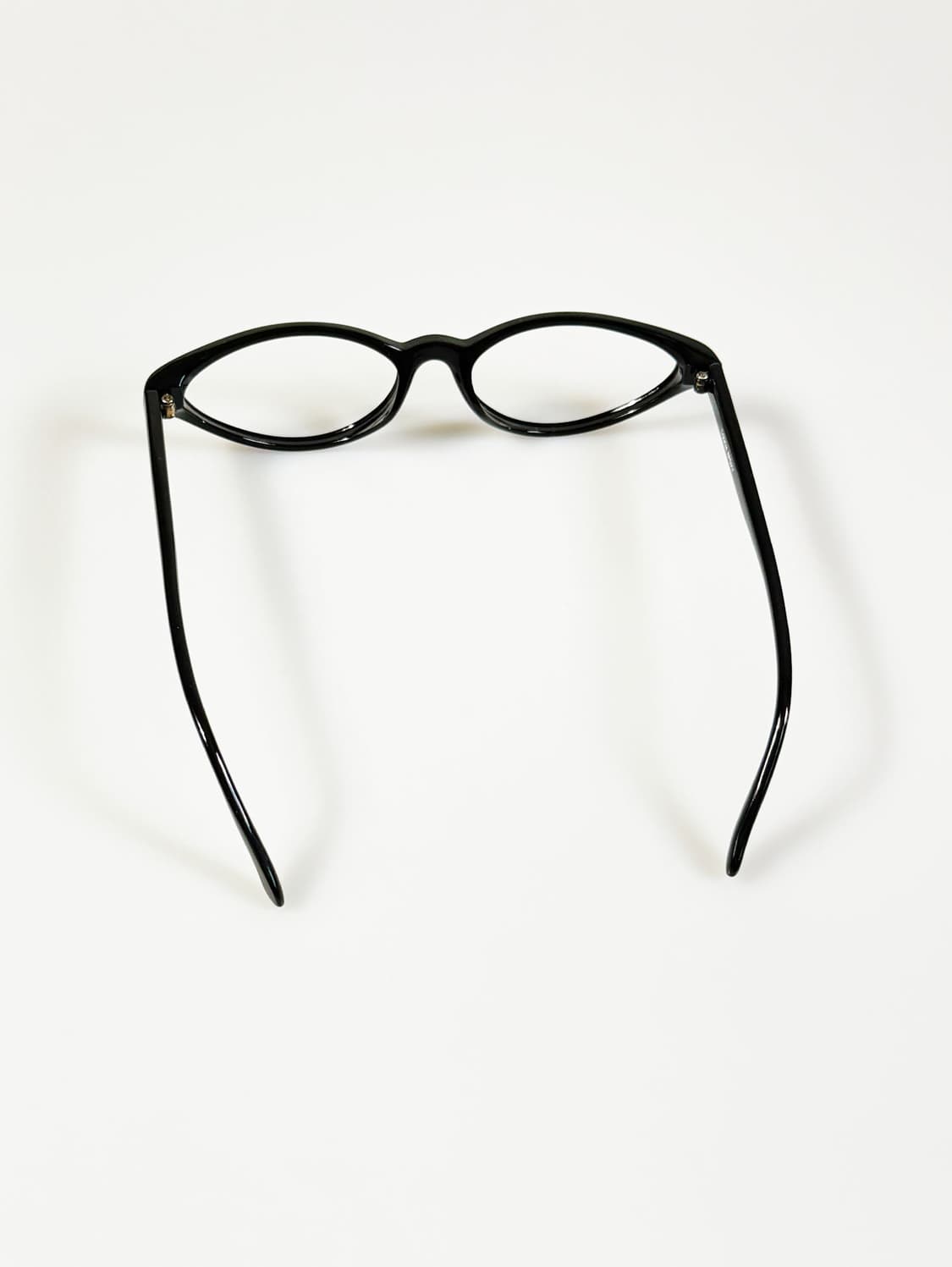 90s COACH 블랙 오벌 뿔테 프레임 빈티지 안경 상품이미지5