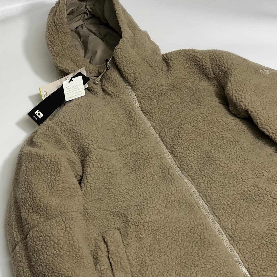 새상품) K2 리버시블 양털 패딩 S 상품이미지5
