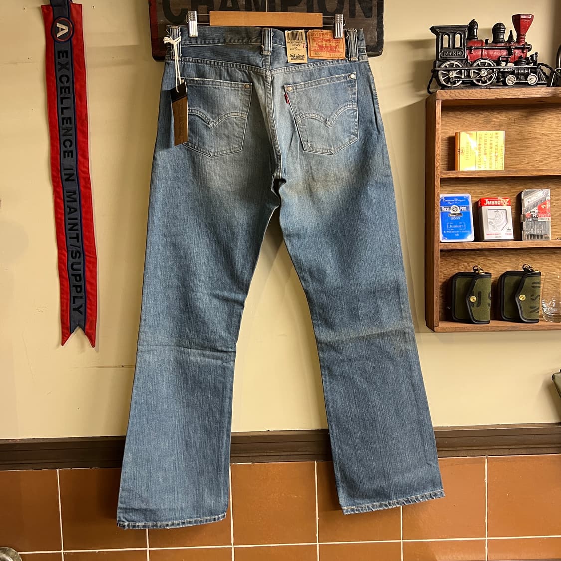 00's 리바이스 527 부츠컷 32x32 Size Mexico 데드스탁 상품이미지5