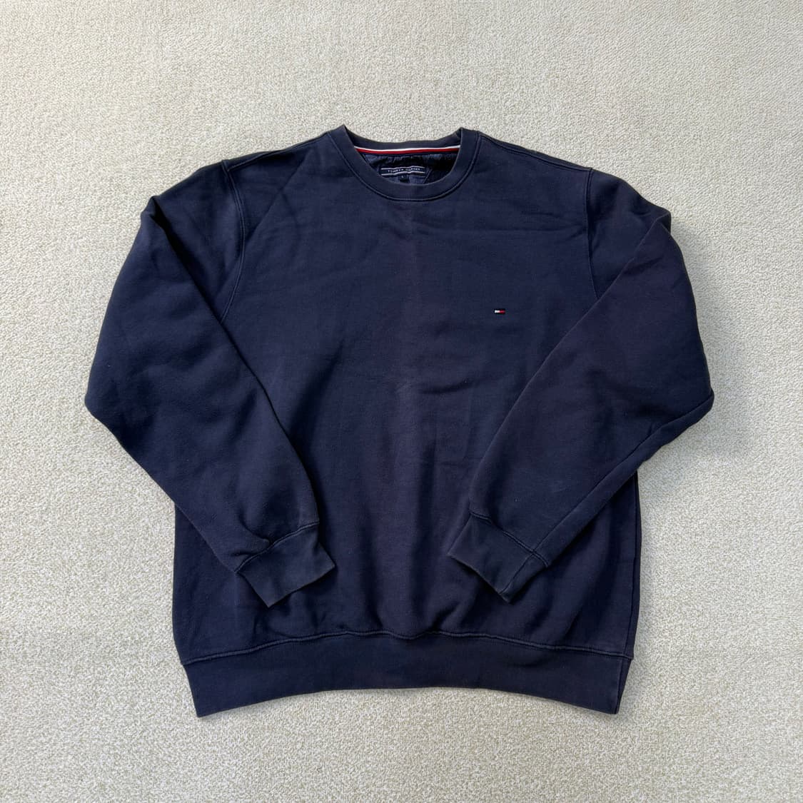 L 타미힐피거 기모 맨투맨 0202T1 상품이미지1