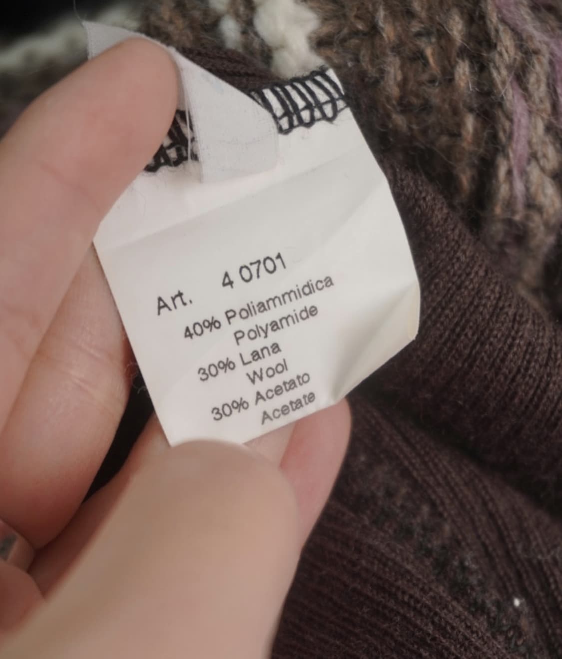 lorella braglia detail knit (Italy made) 상품이미지5