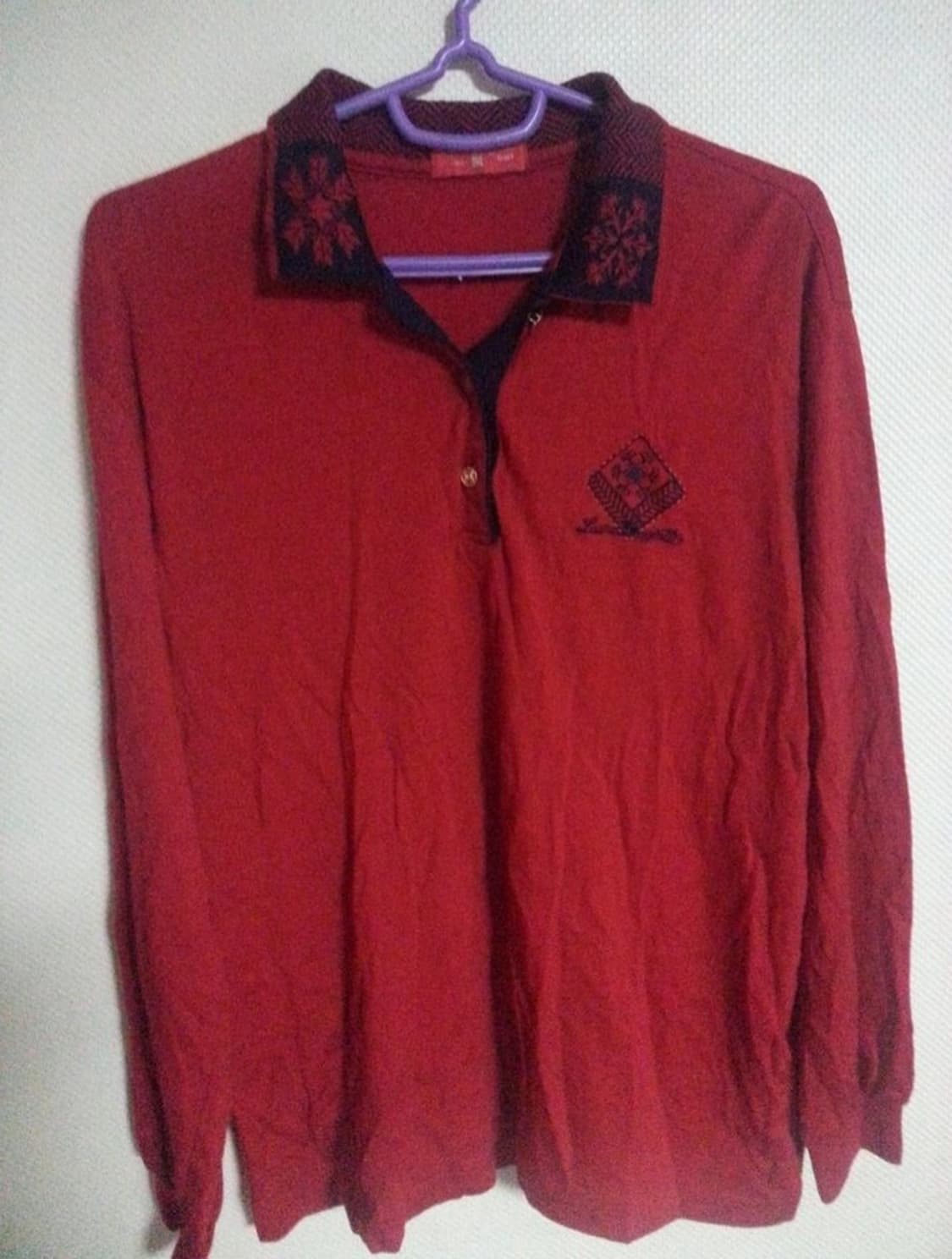 라우라비아조띠골프 여성 카라넥 긴팔티 100 상품이미지1