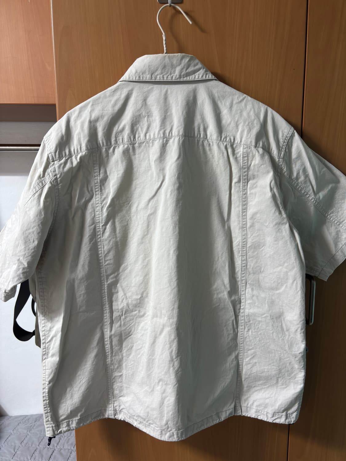 해칭룸 셔츠 자켓 라이트 그레이 2사이즈 상품이미지2