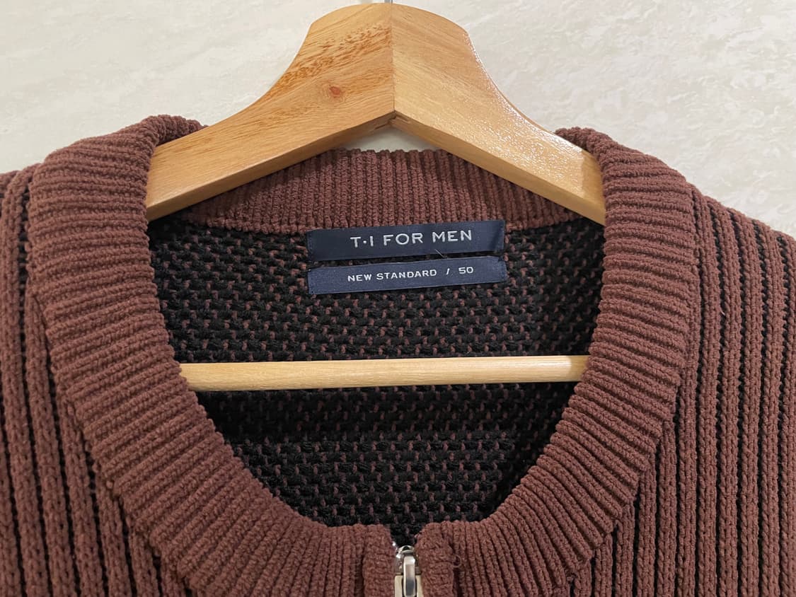 티아이포맨 / 셔닐사 니트 가디건, 남성 자켓 / XL 상품이미지3