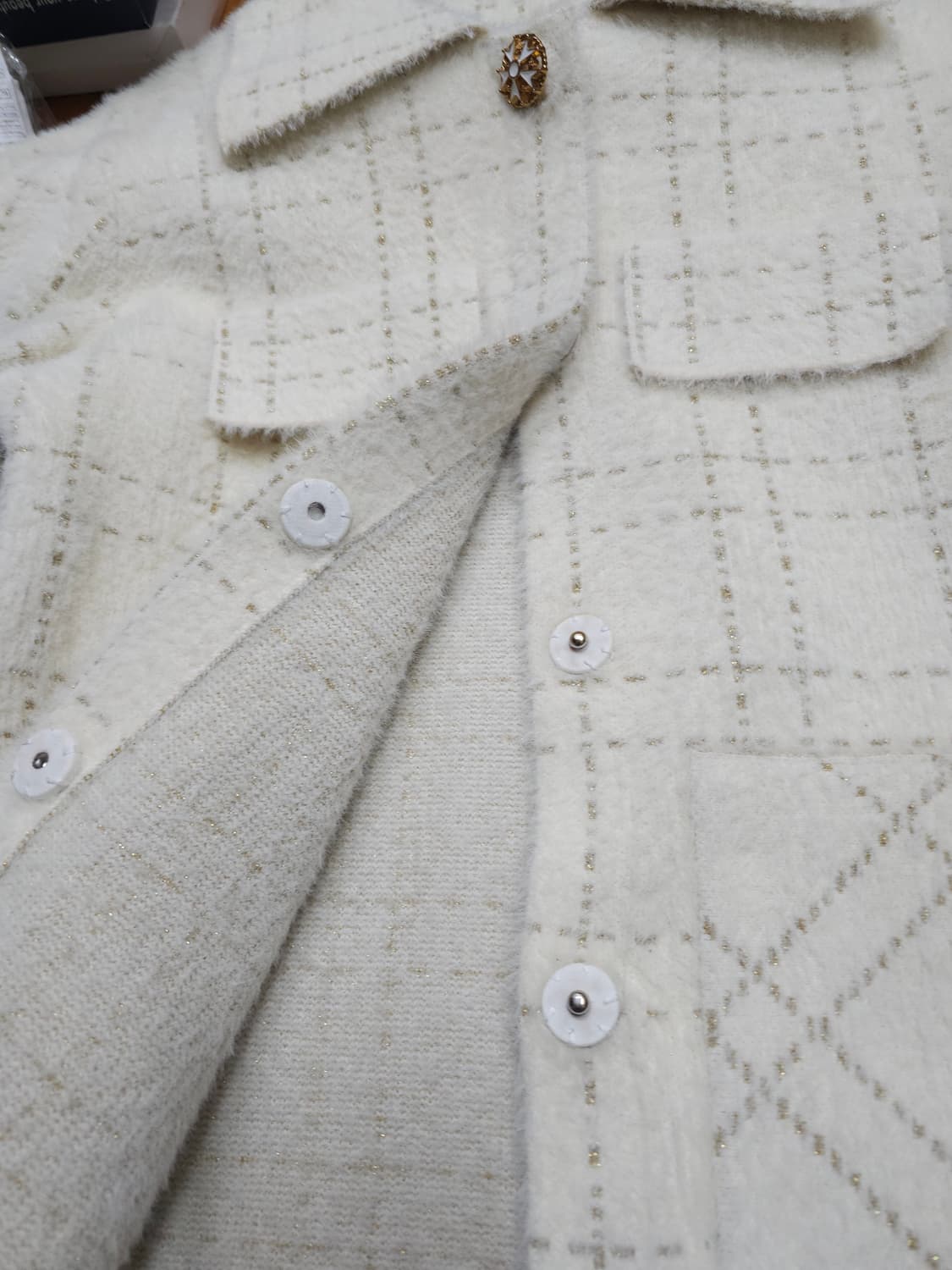 온앤온 트위드 가디건 자켓 상품이미지5