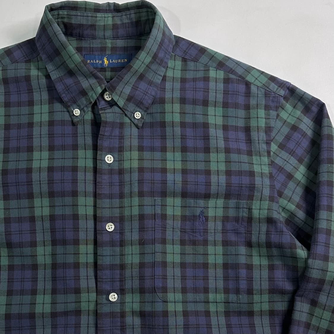 폴로 랄프로렌 블랙와치 옥스포드 셔츠 상품이미지3