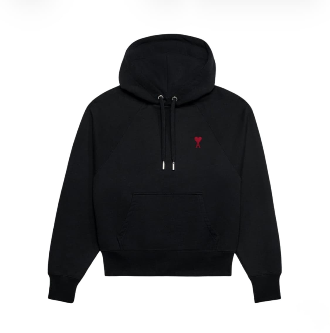 아미 스몰 하트 로고 후드 블랙 L (정품) 상품이미지1