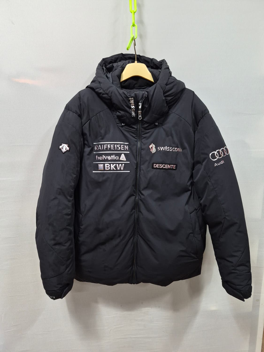 데상트 아우디 스폰서 패딩 남성 115 상품이미지1