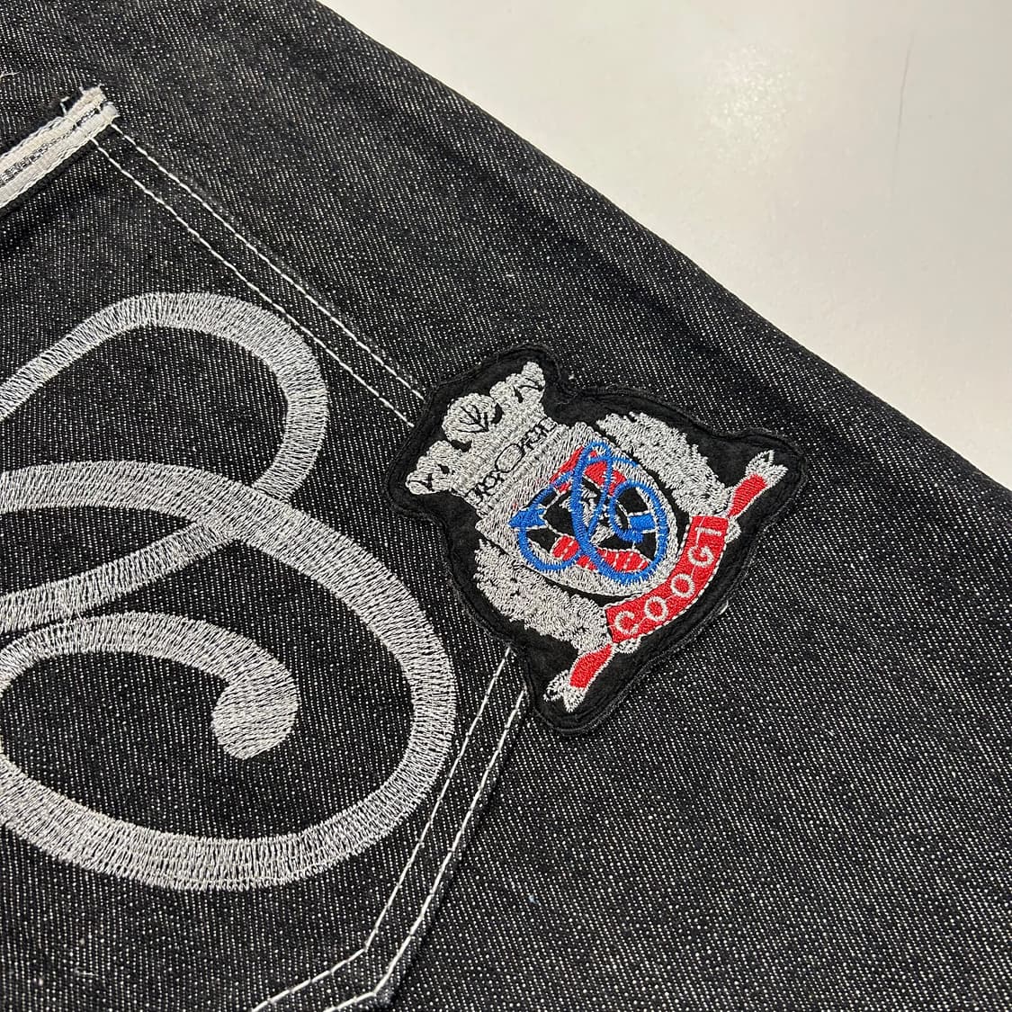 [40] 쿠지 빈티지 블랙 데님 반바지 Coogi A661 상품이미지5