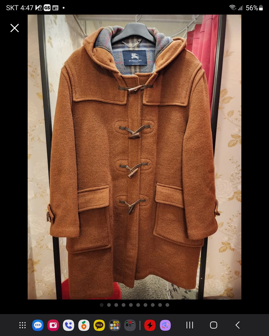 52  버버리 BURBERRY 더플코트 상품이미지1