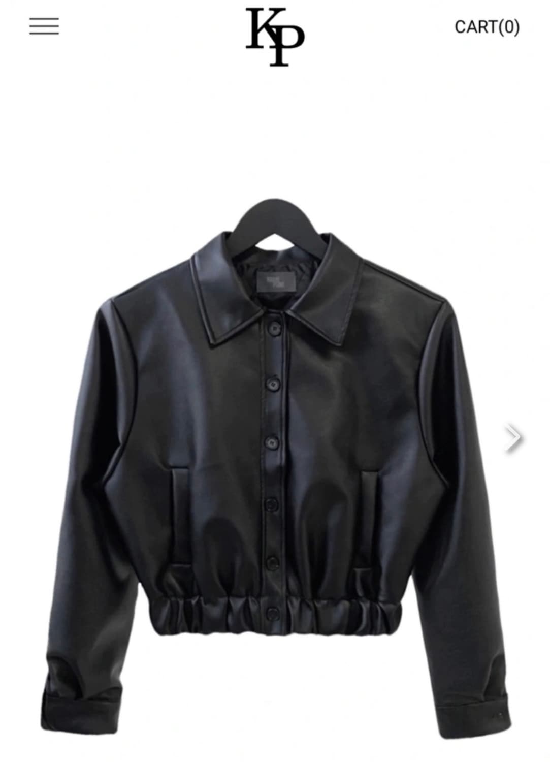 카키포인트 시카고 가죽 레더 자켓 상품이미지2