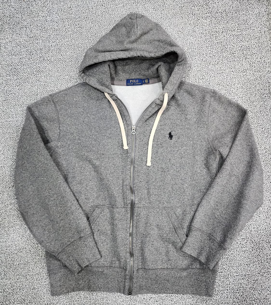 폴로 랄프로렌 후드집업 그레이 L 상품이미지1